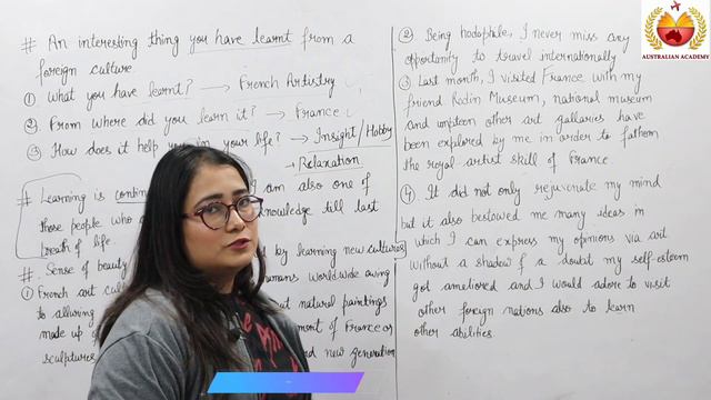 Jan. To Apr. 2023 | An Interesting Thing You Have Learnt From Foreign Culture | Prabhjot Ma'am смотреть онлайн