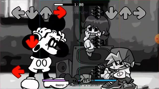 играю в игру фрайдей найт фанкин мод микки маус