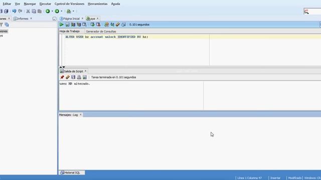 Desbloquear HR Oracle 11g (SQLDeveloper) смотреть онлайн