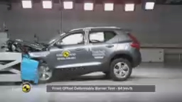 Volvo XC40 - краш-тест на 5 звезд от Euro NCAP смотреть онлайн
