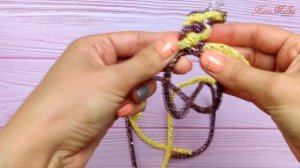 МК: Как заплести косу из ЧЕТЫРЕХ шнуров?