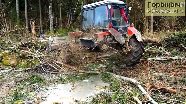Лесные грабли МТЗ Горыныч Т15 смотреть онлайн