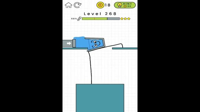 Happy Glass Level 268. 3 Stars Walkthrough смотреть онлайн