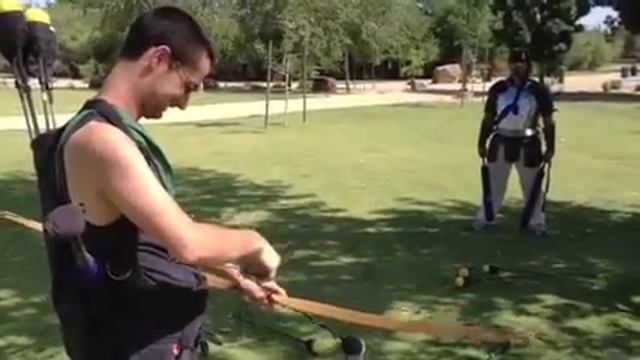LARP archer target practice смотреть онлайн