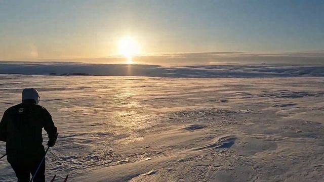 Река Воркута, наст ? | 18 марта смотреть онлайн