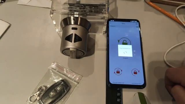 Электронный цилиндр/задвижка видеоинструкция