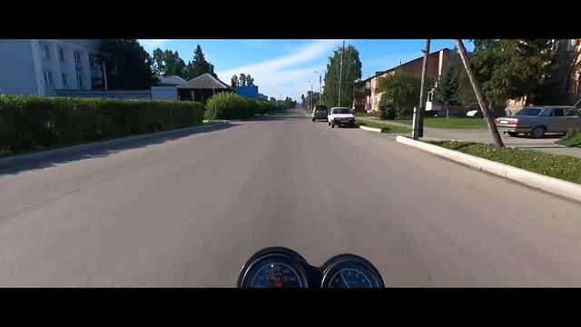 На Honda bros 650 по селу Ермаковское смотреть онлайн