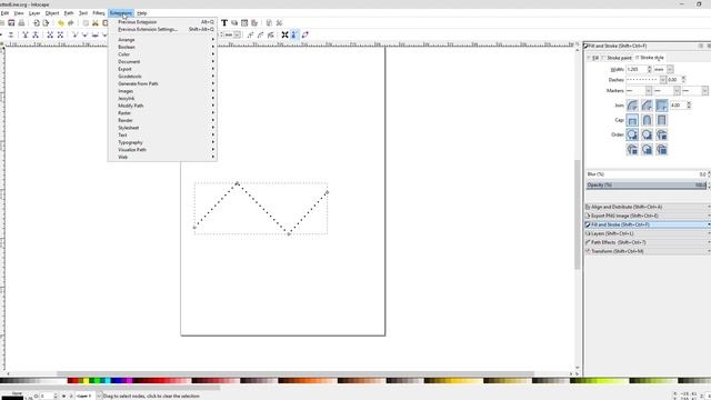 How to Make Dashed or Dotted Lines in Inkscape for Glowforge and Lightburn смотреть онлайн