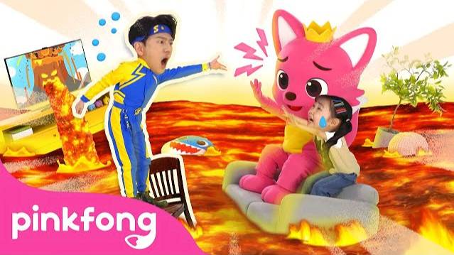 🆘 The Floor Is Lava with Sammy | Super Solver Sammy | Pinkfong Baby Shark Kids Song смотреть онлайн