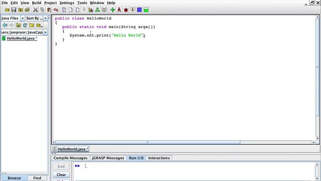 How To Code Your First Hello World Program In Java: Java Tutorial 1 смотреть онлайн