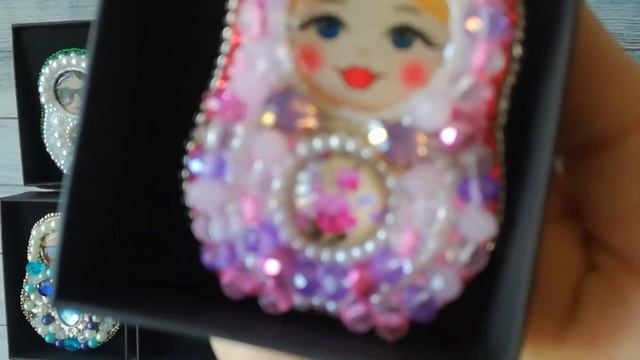 Краткий обзор брошек- матрешек ручной работы смотреть онлайн