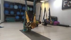 Аэройога. Низкий гамак. 2