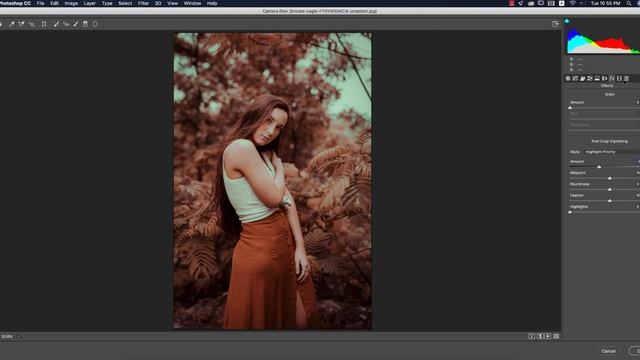 [Camera RAW Preset Free] 3 Types Of Green Color Effects In Photoshop