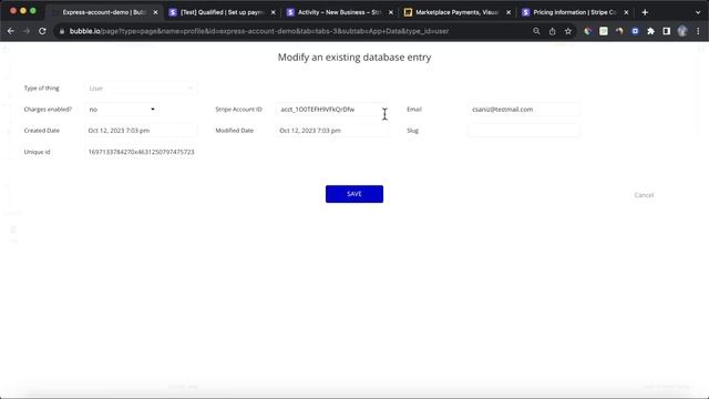 How to Create Express Accounts with Stripe Connect - Bubble.io Tutorial смотреть онлайн