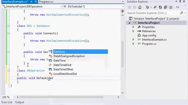 Interface, Abstract class difference and Interview Questions NET смотреть онлайн