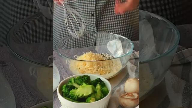 Запеканка с броколли и грибами на завтрак смотреть онлайн