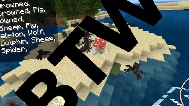 Minecraft - Teleporting ALL MOBS! (Bedrock Edition) (Minecraft PE 1.8.0) смотреть онлайн