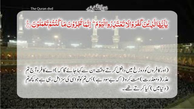 Surah 66. AT-TAHRIM - THE PROHIBITION Quran translation by Ashraf Ali Thanwi in audio & video in 4K смотреть онлайн