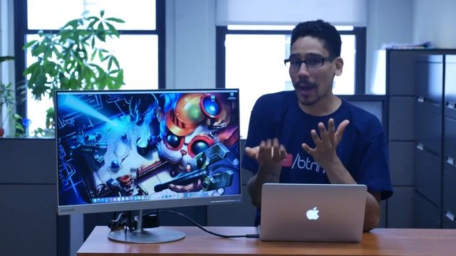 Lenovo L27q 27 inch Monitor Review! смотреть онлайн