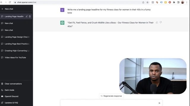 Make Money with ChatGPT with this Landing Page Hack смотреть онлайн