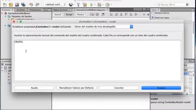 USO DE LA PROPIEDAD model DE COMPONENTES JComboBox EN JAVA NETBEANS смотреть онлайн