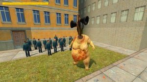 ТОЛСТЯК МУЛЬТЯШНЫЙ КОТ ПРОТИВ ТОЛСТЯКА СИРЕНОГОЛОВОГО В ГАРРИС МОД! SCP ЭКСПЕРИМЕНТ В Garry`s Mod!