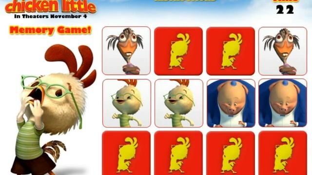 Disney's Chicken Little: Memory Game! смотреть онлайн