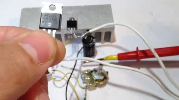 Регулируемый стабилизатор напряжения на Tl431 и полевом транзисторе