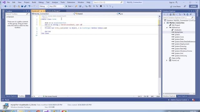 Create Connection to MySQL with Visual Studio 2019 | Guru Tech смотреть онлайн