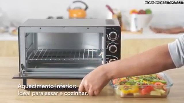 Forno Elétrico Midea MG14AMX 18 Litros 1300W Preto смотреть онлайн