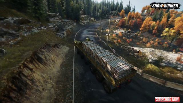 New ZiKZ Thunderstorm Truck In SnowRunner смотреть онлайн