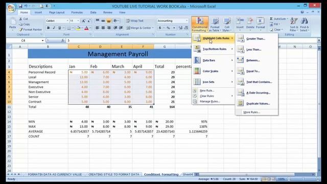 How To Use A Conditional Formatting in an Excel смотреть онлайн