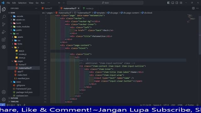 Tutorial Data Object Model Dengan Framework7 CLI смотреть онлайн