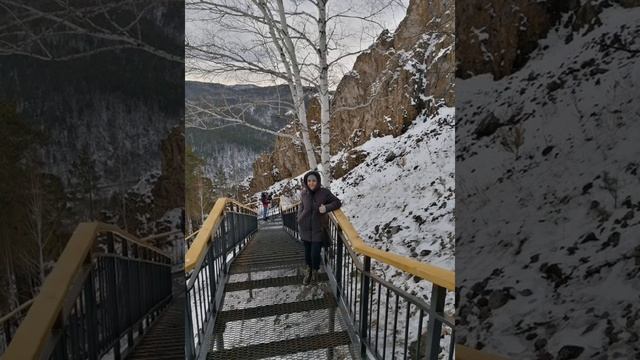 Открытие лестницы на Торгашинском хребте смотреть онлайн