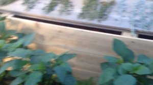 Теплица пристроенная к дому 03