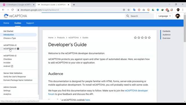 Google reCAPTCHA V3 integration | CI Developers смотреть онлайн