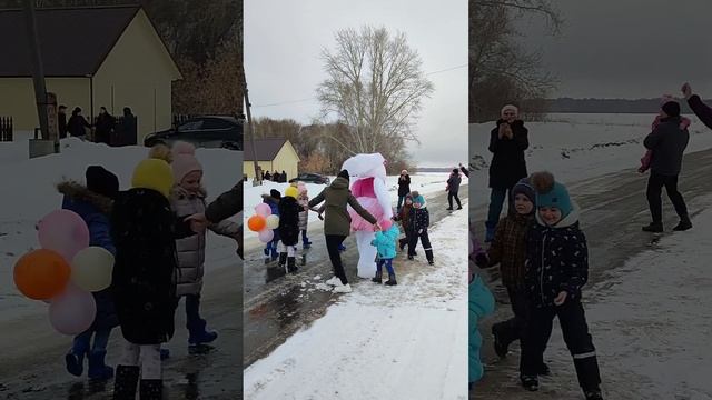 поздравление. ростовые куклы. зайка. смотреть онлайн