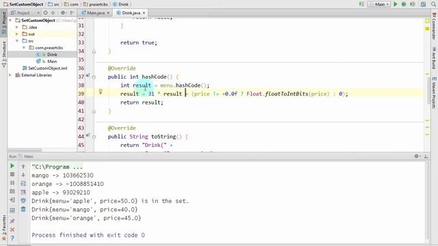 สอน Java: การเก็บ ค้นหา ลบ custom object ใน Set ตอนที่ 2 смотреть онлайн