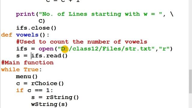 roypaulmca: Text File: Python Function to Count Vowels смотреть онлайн