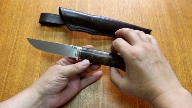 Нож ручной работы Vanadis 10 Тест К390 ломаю  часть 1