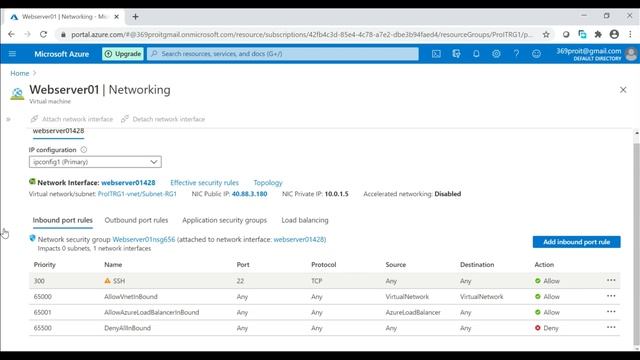 Microsoft Azure tutorial for Beginners | Azure NSG and ASG | 369 ProIT смотреть онлайн