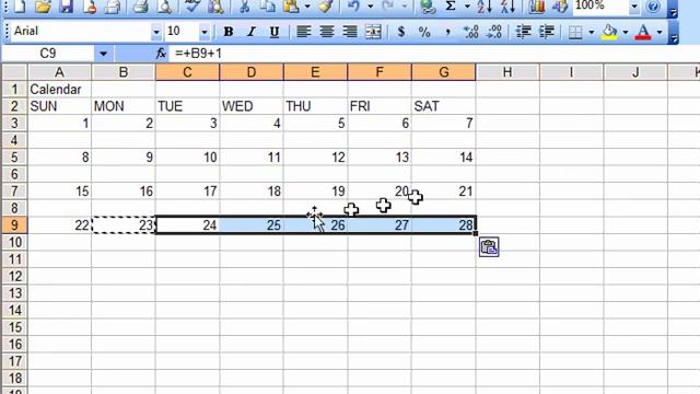 EXCEL perpetual calendar смотреть онлайн