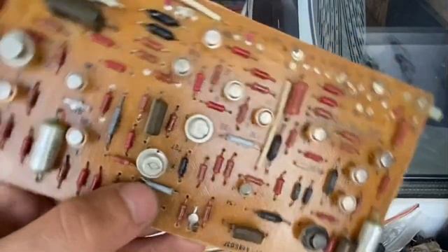 Осциллограф С1-72 даже в нем есть золото!! смотреть онлайн
