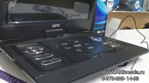 Обзор на портативный DVD проигрыватель XPX EA- 1369L. DVD плеер с ТВИ DVB- T2.