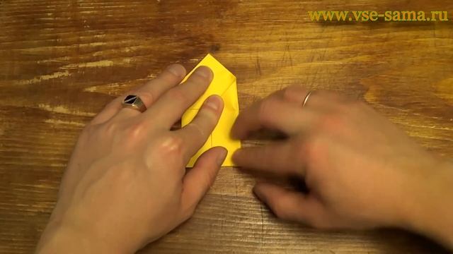 Прыгающая лягушка оригами (Jumping Frog Origami)