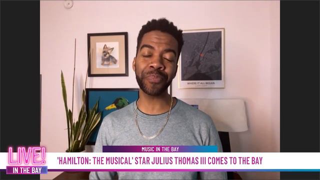 Julius Thomas III from 'Hamilton: The Musical' comes to the Bay Area смотреть онлайн