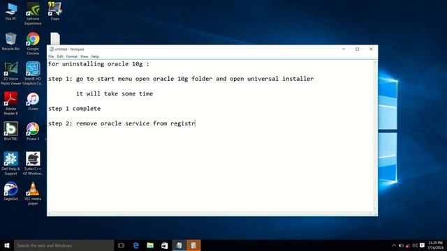 How to uninstall Oracle 10g (in Windows) смотреть онлайн