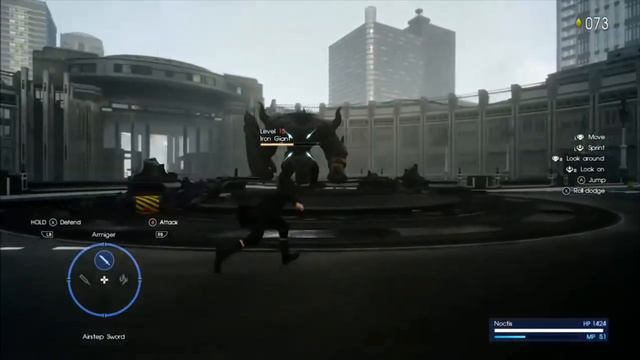 Final Fantasy 15 Platinum Demo - Iron Giant Boss Fight смотреть онлайн