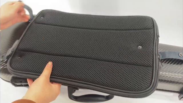 Artland Mix Color Composite Violin Case With Movable Music Pocket (SVC501D)