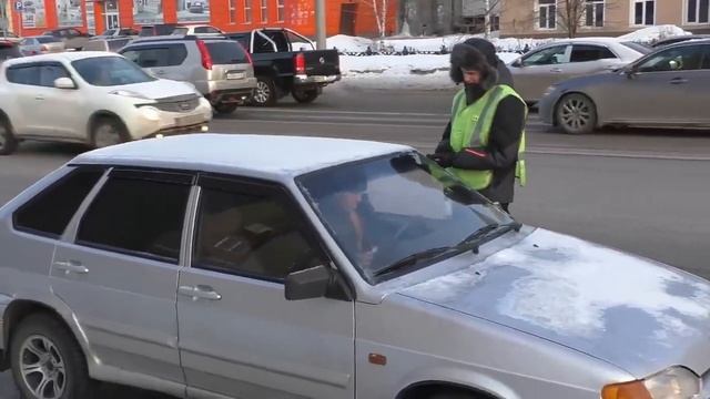 Утёнок ДПС на дороге + стажёр. смотреть онлайн